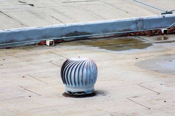 Flat Roof Vent Installation in San Ramon