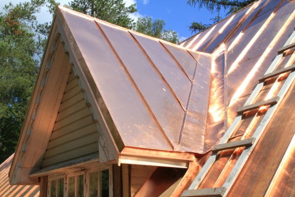 Copper Roof Construction in San Ramon